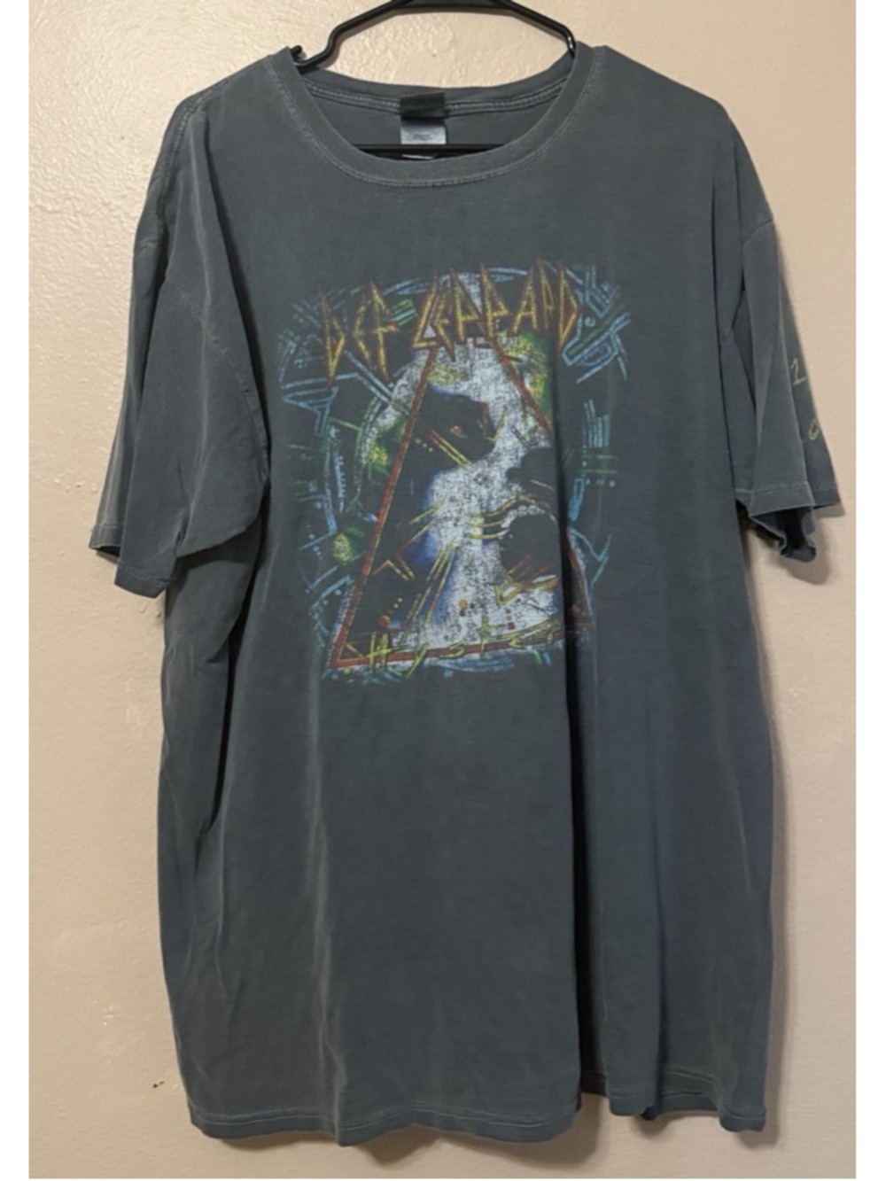 Vintage 2007 Def Leppard Hysteria 20th Anniversary Tour Shirt Chroma Zone XL - Picture 4 of 8
